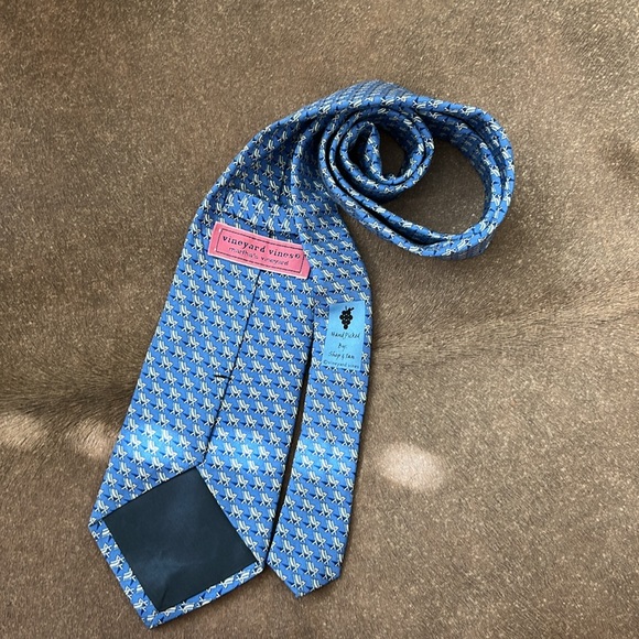 Vineyard Vines Beach Hair Lounger Tie Silk - Picture 4 of 5